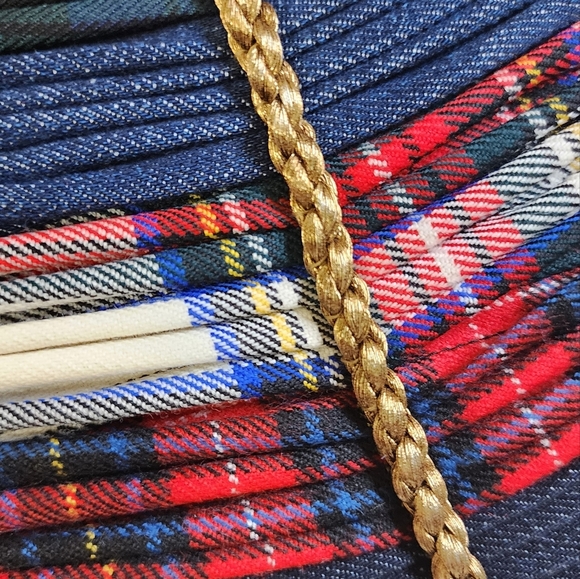 SANAY1313 Mattia Embroidered Tartan Clutch – Made in Italy – NWT $836 Retail - Picture 9 of 16